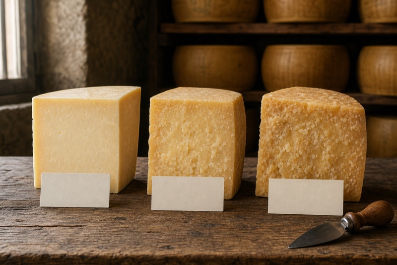 Perche il Parmigiano Reggiano cambia sapore con la stagionatura