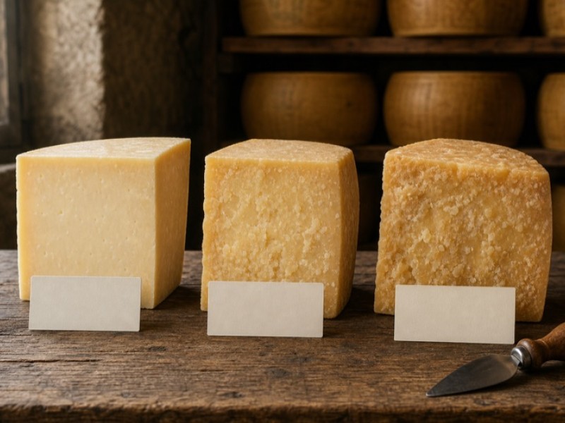 Perche il Parmigiano Reggiano cambia sapore con la stagionatura