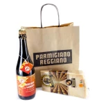 L'aperitivo Gran Rosso e Parmigiano Reggiano DOP 13-14 mesi
